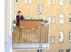 Bienenbox-Balkon